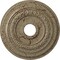 Ekena Millwork Oldham Ceiling Medallion (Fits Canopies up to 8 5/8"), 18"OD x 3 3/8"ID x 7/8"P, Gobi Desert Crackle CM18OL1GDC - alternate 1